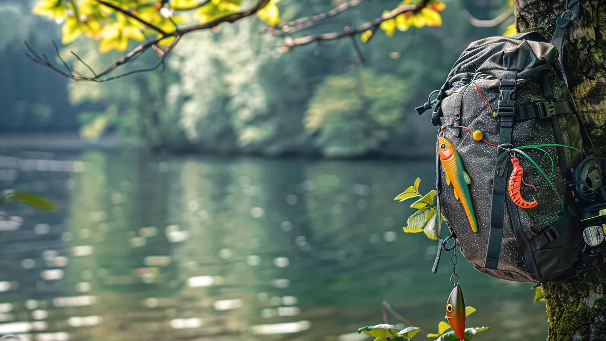 durable waterproof fishing sling packs