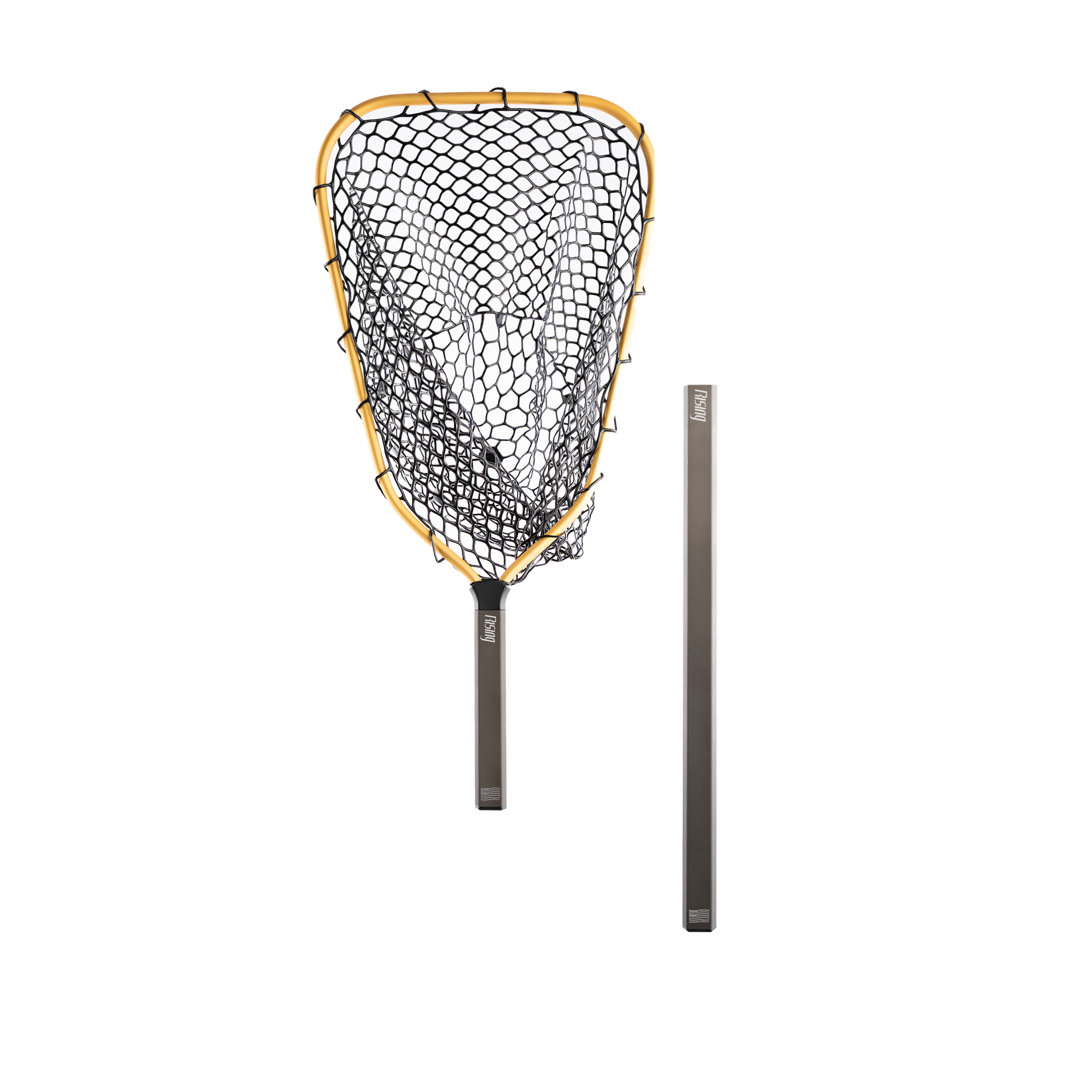 d&d fishing net BLISSWILL Large with Handle Collapsible Fish Landing with Extendable Handle Knotless Nylon Fishing Safe Fish Net Durable Telescopic Dip swap it up fast and easily Rising Fishing Lunker Net Package